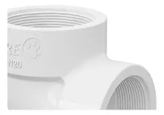 Cotovelo Tigre RR 3/4 X 90 e 1/2 x 90 Branco - Mesquita Materiais Para Construção