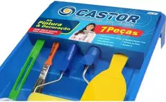 Kit de Pintura e Decoração 7 Peças - Castor - Mesquita Materiais Para Construção