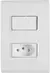 Módulo Interruptor Simples ou Paralelo 10A 250V Branco Linha Liz - Tramontina na internet