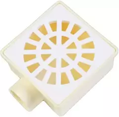 Ralo Sifonado Quadrado Branco DN 100 x 52mm x DN 40 - Krona - comprar online