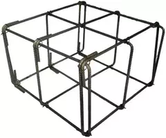 Ferragem Sapata 6 Ferros 3/8 para Construção - Variações 60x60x30, 50x50x30, 40x40x30 - comprar online
