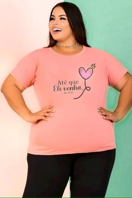 Até que Ele Venha Plus Size