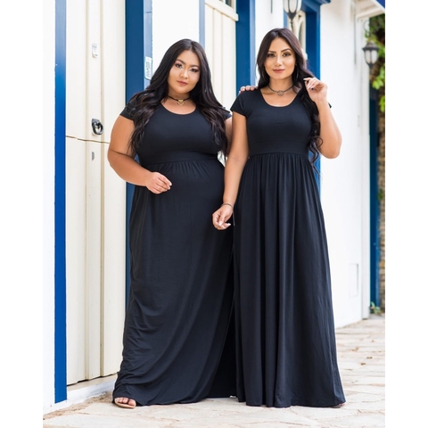 Vestido Longo Básico - comprar online