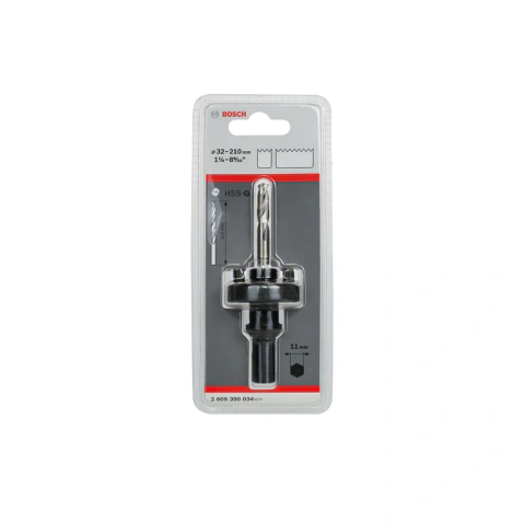 Soporte Vastago Mandril 2609390034 Para Sierras Copa 32-210mm Bosch Enc Hexagonal
