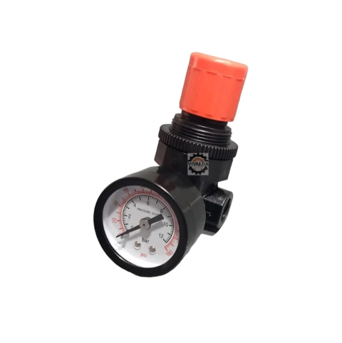 Regulador Presión Compresores Con Manometro Repuesto Completo