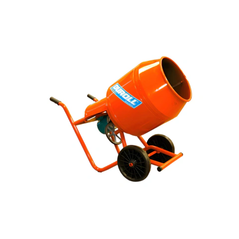 Hormigonera Duroll 150 Lts 1hp Reforzada Ruedas Maciza H150 Industria Argentina - Trompito 150lts