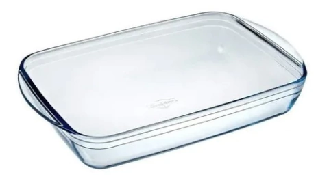 Fuente Asadera Le Cuisine Vidrio Templado Horno 3,6 Lt