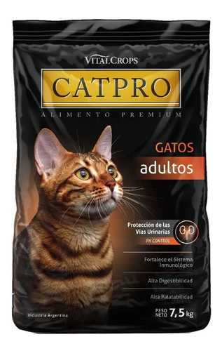 Alimento Catpro Para Gato Adulto Sabor Mix En Bolsa 7.5 kg
