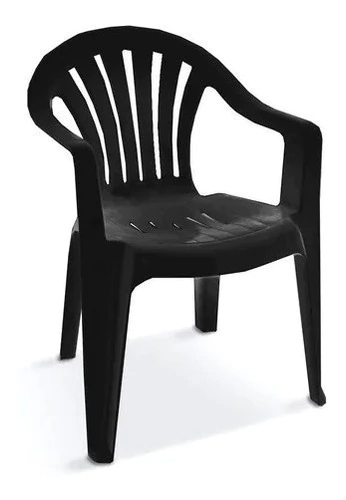 Silla Plastica Linea Verona Grande X1 Unidad Colombraro