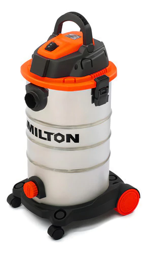 Aspiradora Industrial 30l Polvo Filtro Hepa Hap030 Hamilton Color Plateado