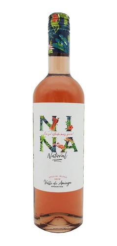 Vino Nina Natural Rosado X 6 X 750ml