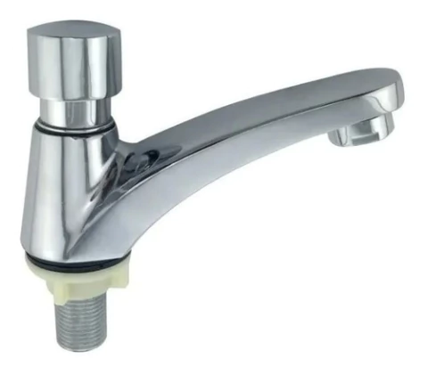 Grifería Lavatorio Baño Temporizada Pressmatic Metal Mozart