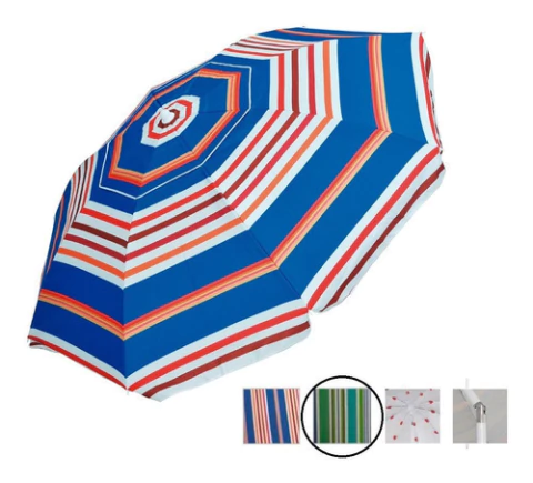 Sombrilla Playera Waterdog Reclinable