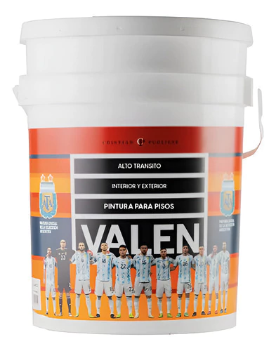Pintura Valen Alta Gama 20l Pisos Alto Tránsito