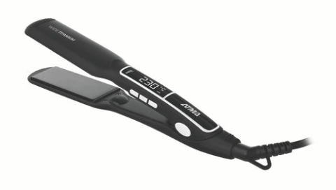 Planchita De Pelo Atma Pl8862np Wide Titanium 230° Tech Ion