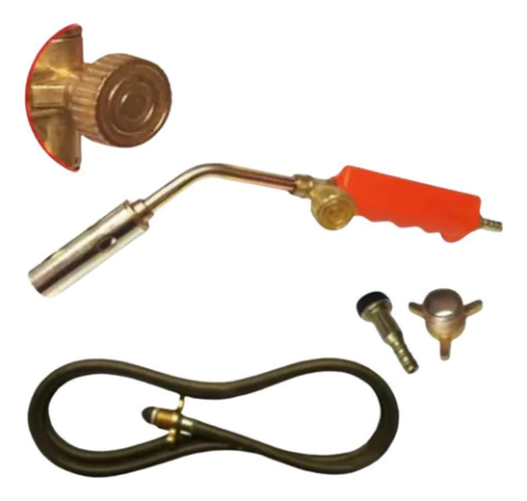 Soldador Soplete Plomero Boca 22 Mm 10 Kg Con Manguera