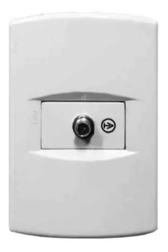 Llave Armada Modulo Toma Tv Perno Fino Estandar Sica Life