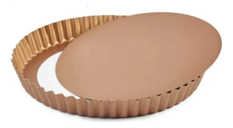 Molde Desmontable Tartera Jovifel 28cm Color Cobre