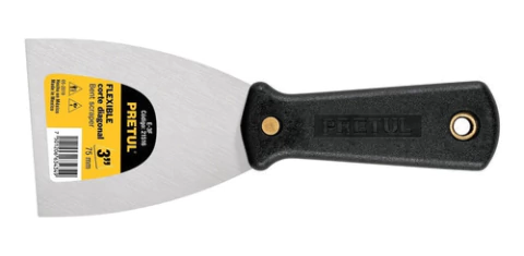 Espatula 50 Mm Mango Plastico Pretul 21515