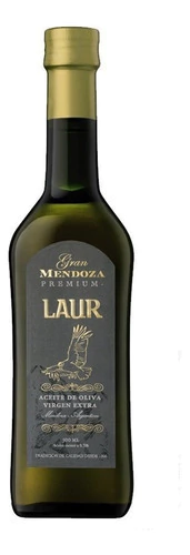 Aceite De Oliva Laur Extra Virgen Gran Mendoza Premium 500ml
