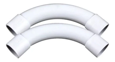 Curva P/caño 90º 25mm Pvc Ip54 Electrosystem Sica Pack X10