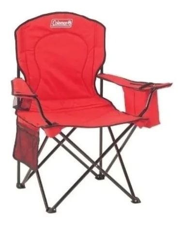 Silla Sillon Director Coleman Plegable 148kg + Conservadora