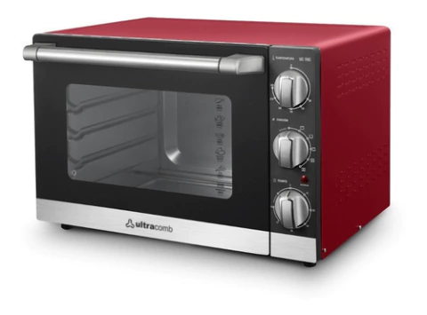 Horno Eléctrico De Mesa Ultracomb Uc-70c 70l 2000w Rojo Pc