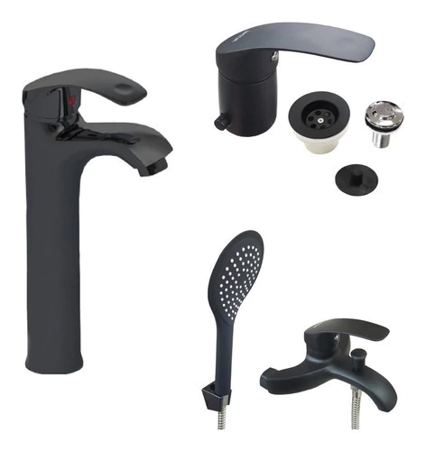 Juego Vitra Mozart Lavatorio Alta Bidet Ducha C/transferenci