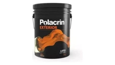 Pintura Latex Exterior Premium Polacrin X 1 Lts
