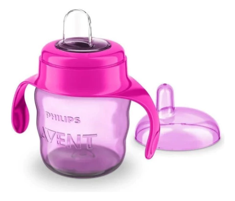 Vaso Entrenador 200ml/7oz Con Boquilla Philips Avent 6m+ Ros