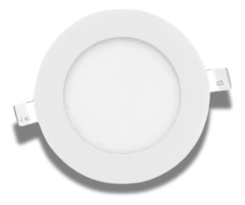 Panel Spot Led Sica Embutir Redondo Circular 6w Para Techo