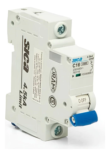 Interruptor Termomagnético Sica Unipolar 4,5k 1x20a