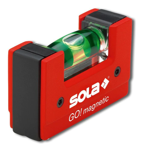 Nivel Manual Sola Compacto Mini Go Magnético
