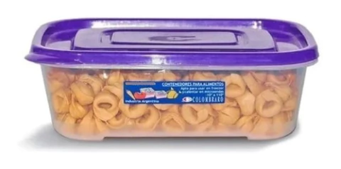 Contenedor Hermetico Taper Col-lock Rect. 890 Ml Colombraro
