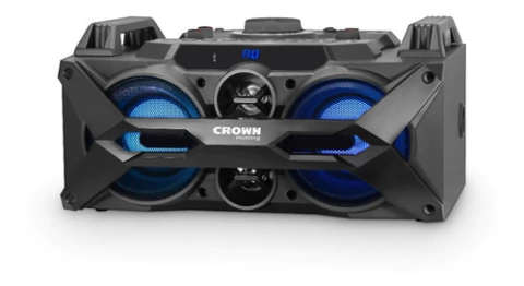 Parlante Crown Mustang Cma-402bt Portátil Con Bluetooth
