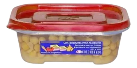 Contenedor Hermetico Taper Col-lock Cuad. 610 Ml Colombraro