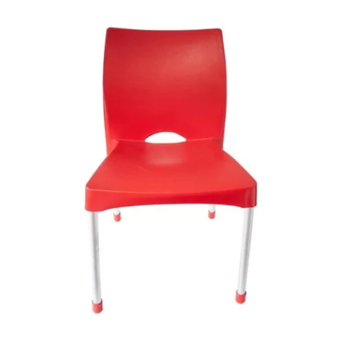 Silla Plástica Patas Metálicas Colombraro Orlando Art. 5400