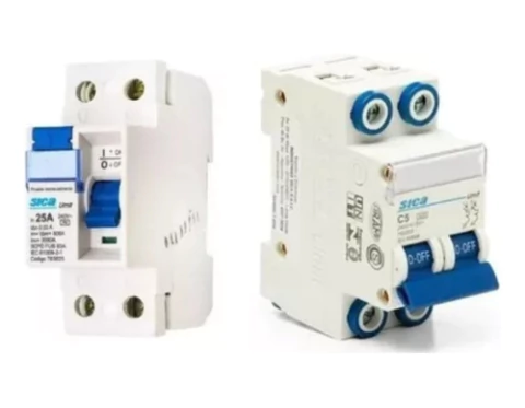 Combo Disyuntor 25a Bipolar + Termica 10/15/20/25/32a Sica