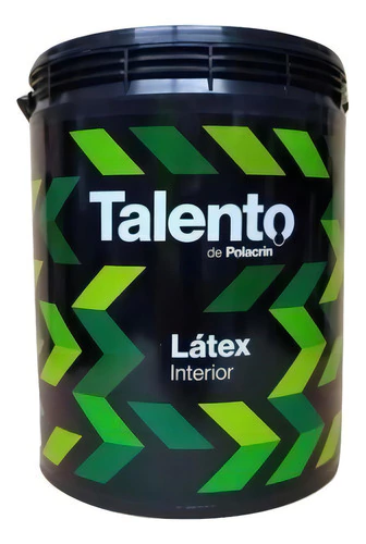 Pintura Latex Interior Talento Polacrin 10 Litros Blanco