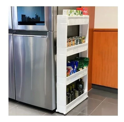 Carro Organizador Slim X 4 Canastos Con Ruedas Colombraro