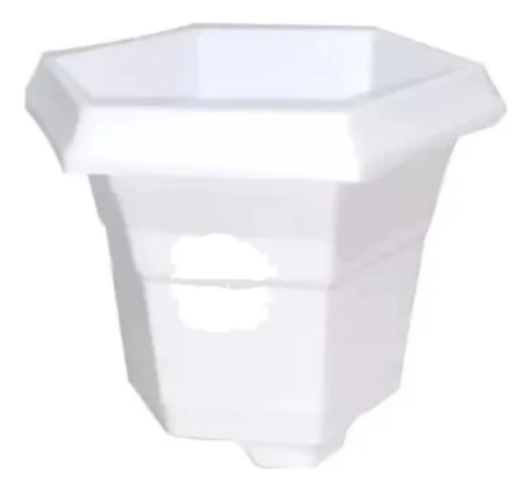 Maceta Hexagonal Chica Art 2416 Colombraro