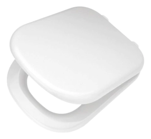 Tapa Inodoro Madera Hdf Rectangular Herraje Mozart 9687