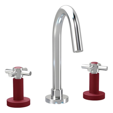 Griferia Lavatorio Imak Cruz Cierre Ceramico Grifmac