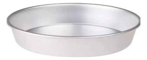 Tortera Baja Redonda Aluminio Molde De Torta Bizcochuelo N28