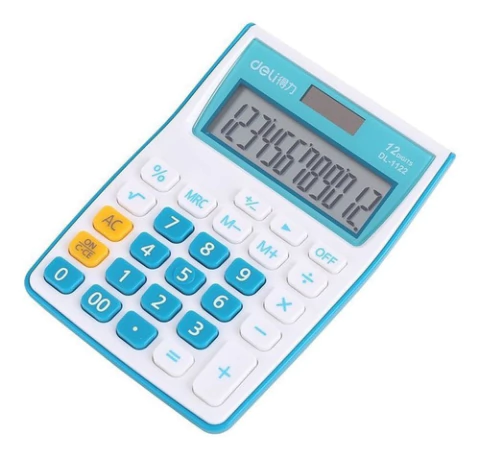 Calculadora Soho 12 Digitos 119x85x28 Deli