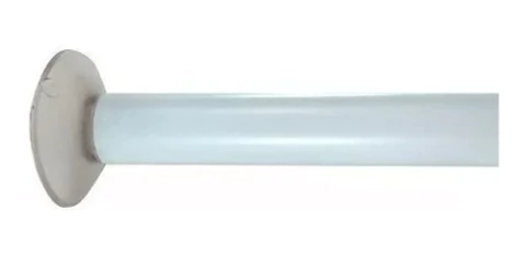 Barral Para Cortina De Baño Blanco Fino Magh