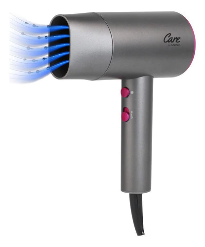 Secador De Pelo Gadnic Sc600 Metálico Con Aire Frío Y Calor