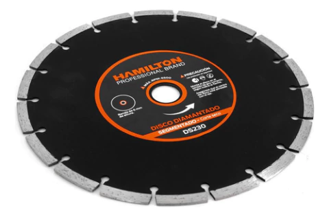 Disco Diamantado Segmentado Hamilton Ds230 230 Mm