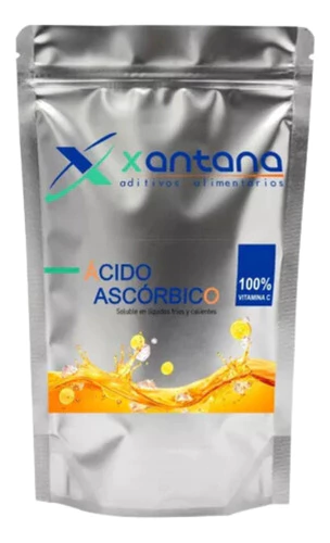 Suplemento Vitamina C /ácido Ascórbico En Polvo Xantana 500g