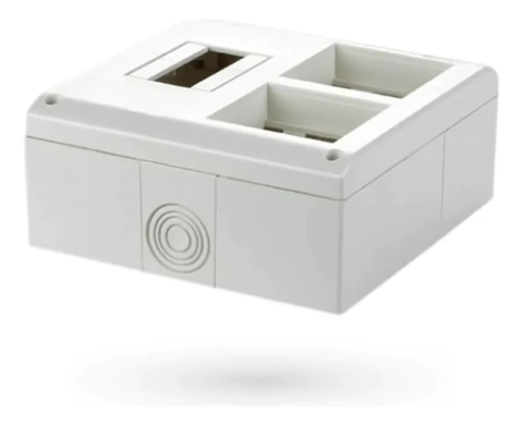 Caja Para Montaje Superficial 2 Mod Riel Din 4 Modulos Richi